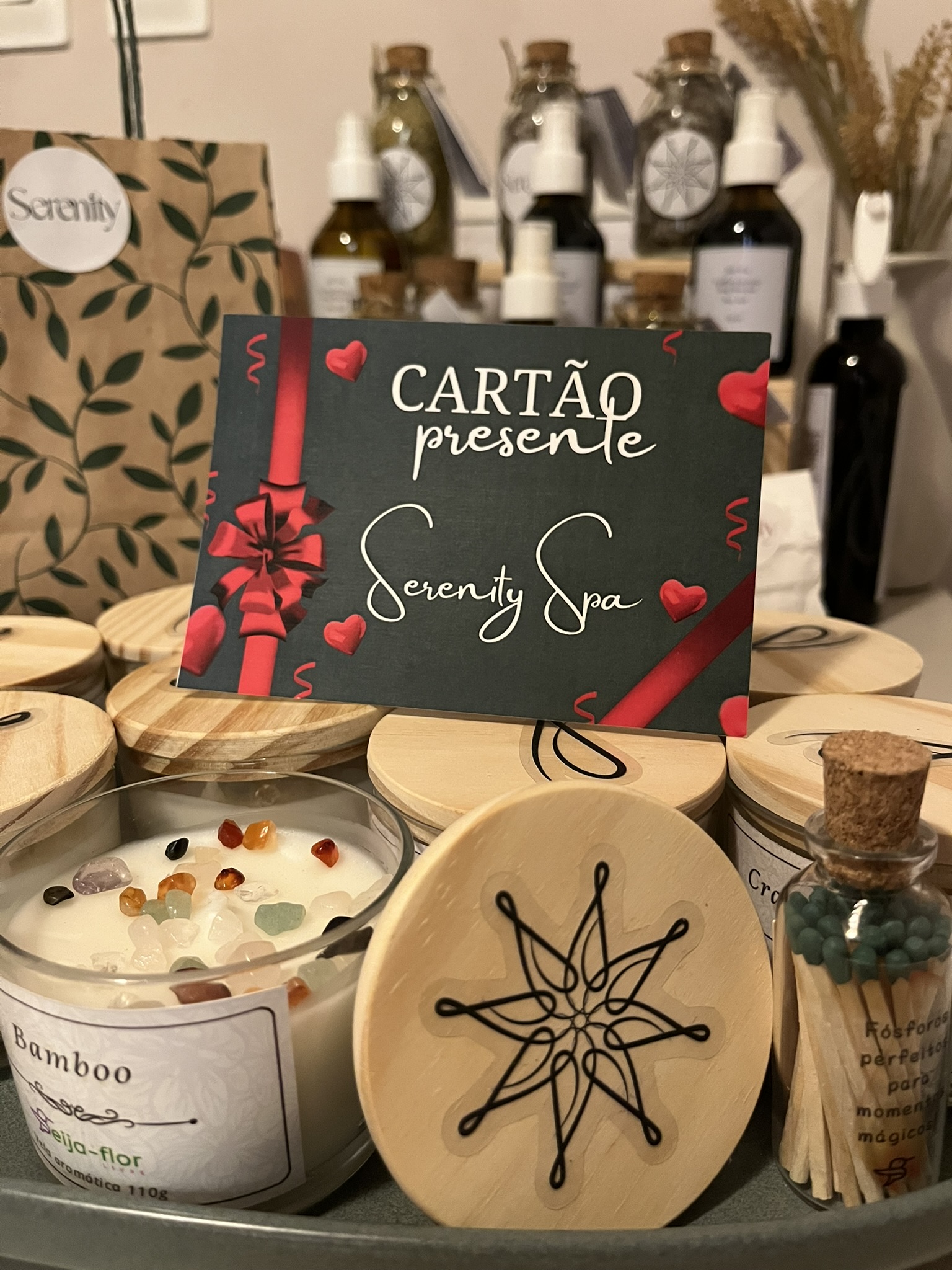 Presente com massagem e bem-estar